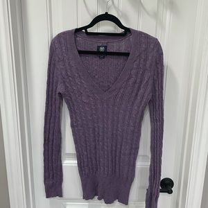 Purple American Eagle sweater